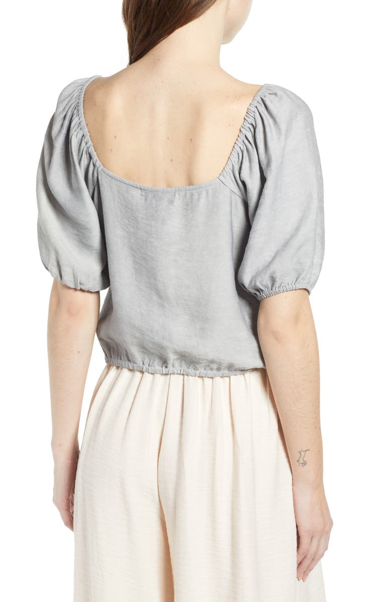 THE ODELLS Square Neck Blouse, Alternate, color, 