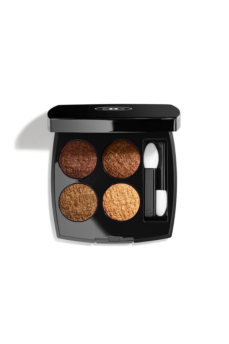 LES 4 OMBRES TWEED Limited Edition Multi-Effect Quadra Eyeshadow Palette (Nordstrom Exclusive), Main, color, 01 TWEED CUIVRE
