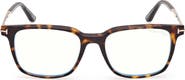 TOM FORD 53mm Square Optical Glasses