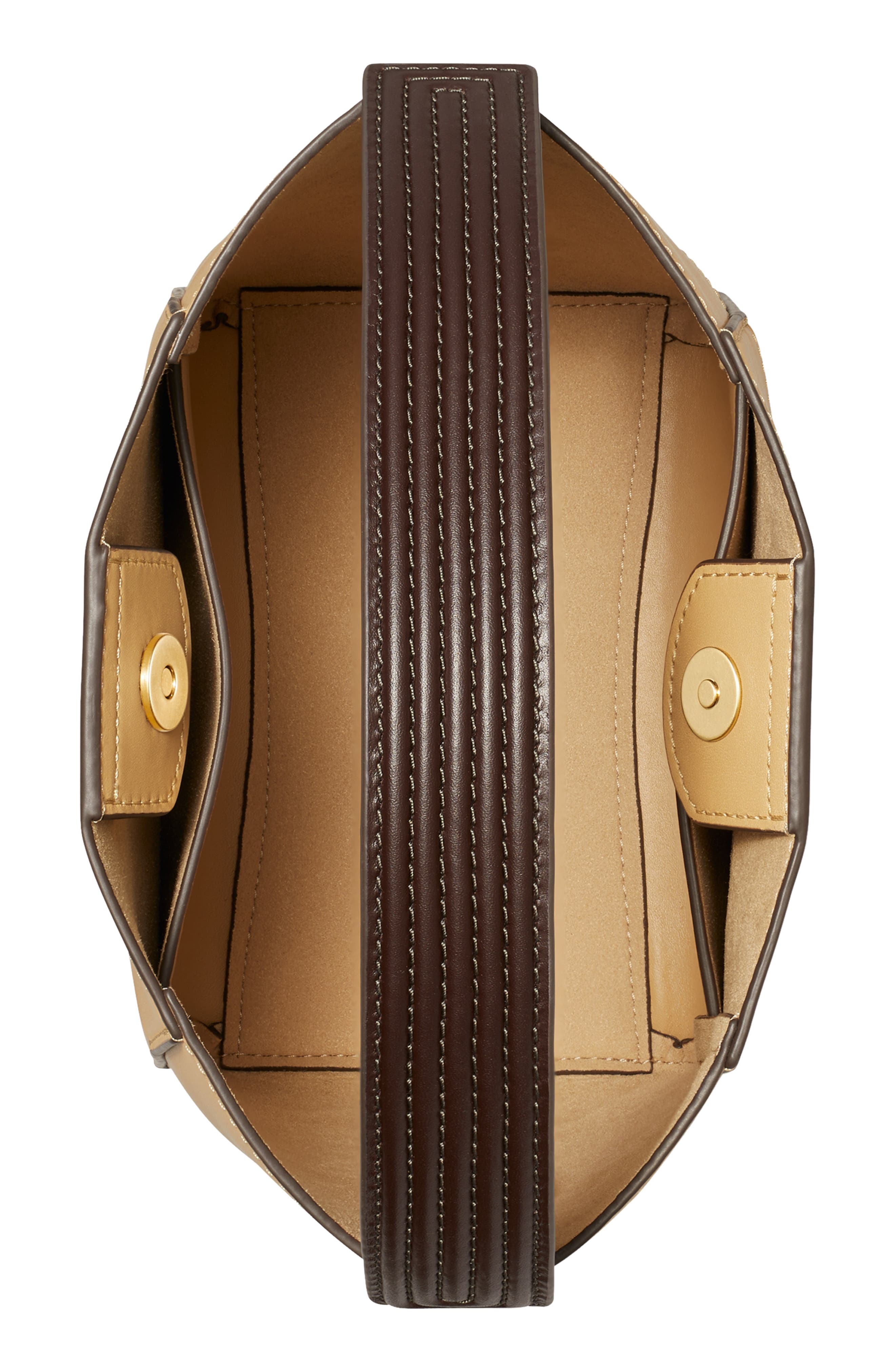 Tory Burch Small McGraw Snake Embossed Leather Crossbody Bag, Alternate, color, 