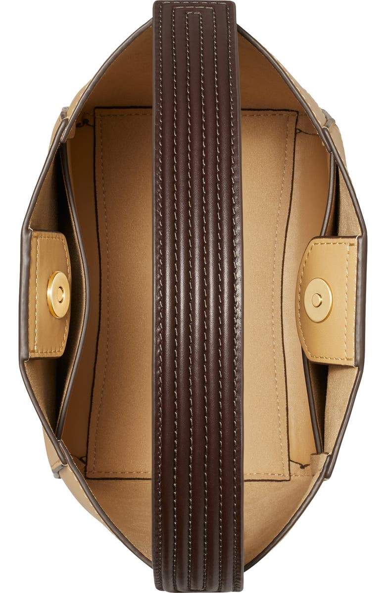 Tory Burch Small McGraw Snake Embossed Leather Crossbody Bag, Alternate, color,