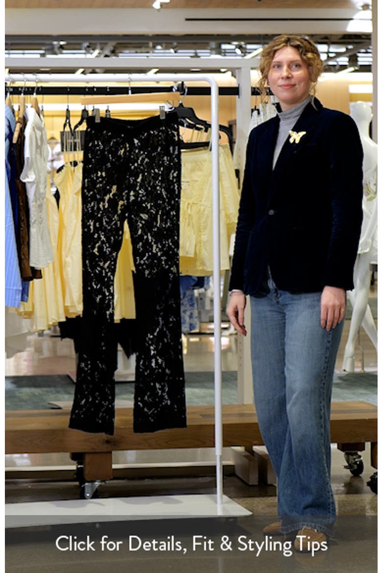 Jen Lace Flare Pants video