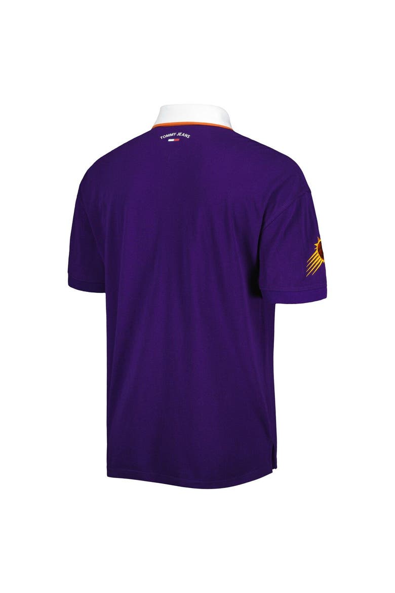 Men's Tommy Jeans Purple Phoenix Suns Stanley Pique Polo, Alternate, color, Purple