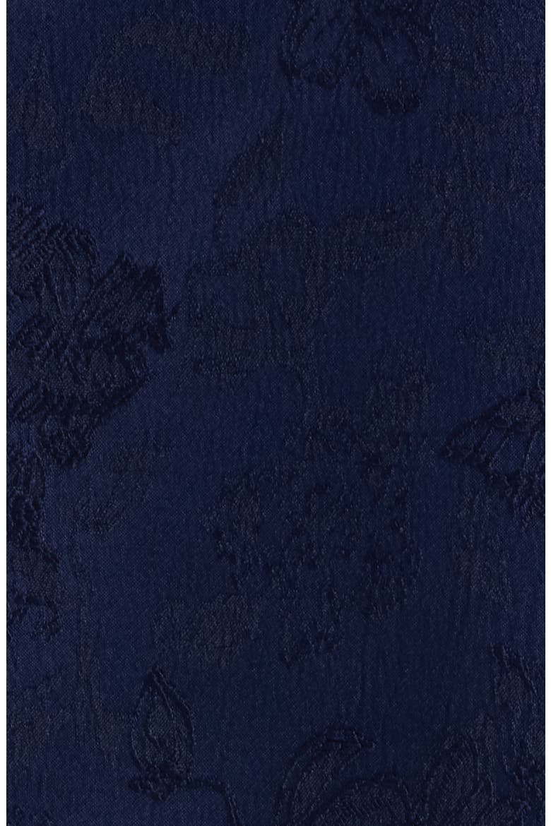 Dakhoda Strapless Jacquard Minidress, Alternate, color, NAVY