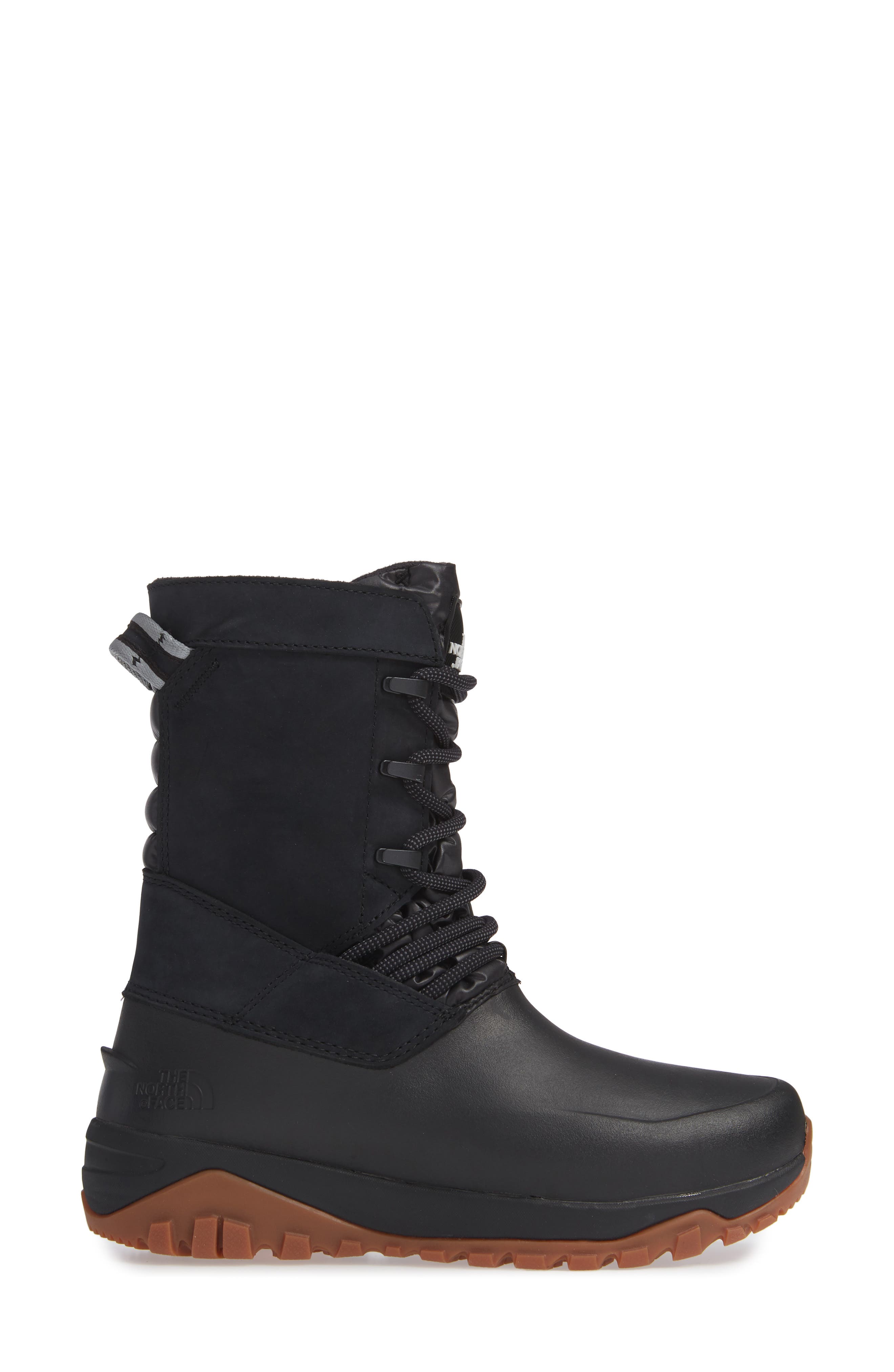 Yukiona Waterproof Winter Boot, Alternate, color, TNF BLACK/TNF BLACK