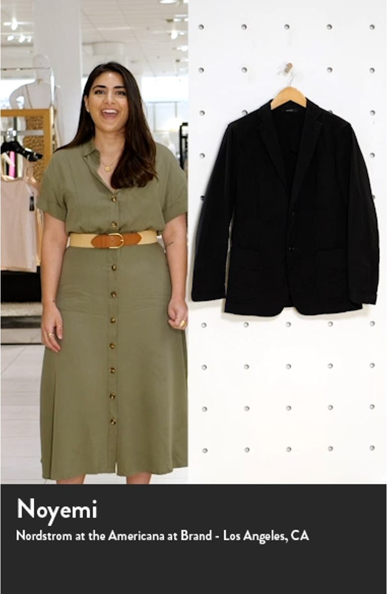 Men Basics Cotton Blazer, sales video thumbnail