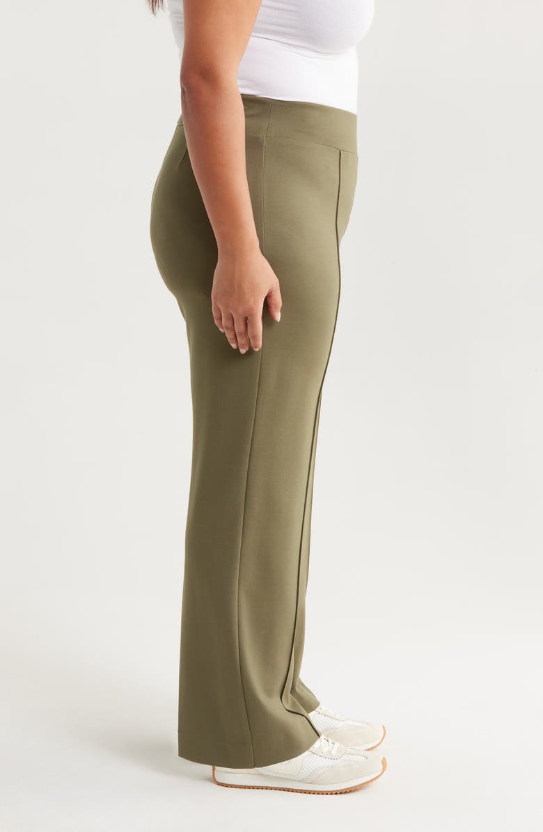 Jones New York Pintuck Pull-On Straight Leg Pants, Alternate, color, 