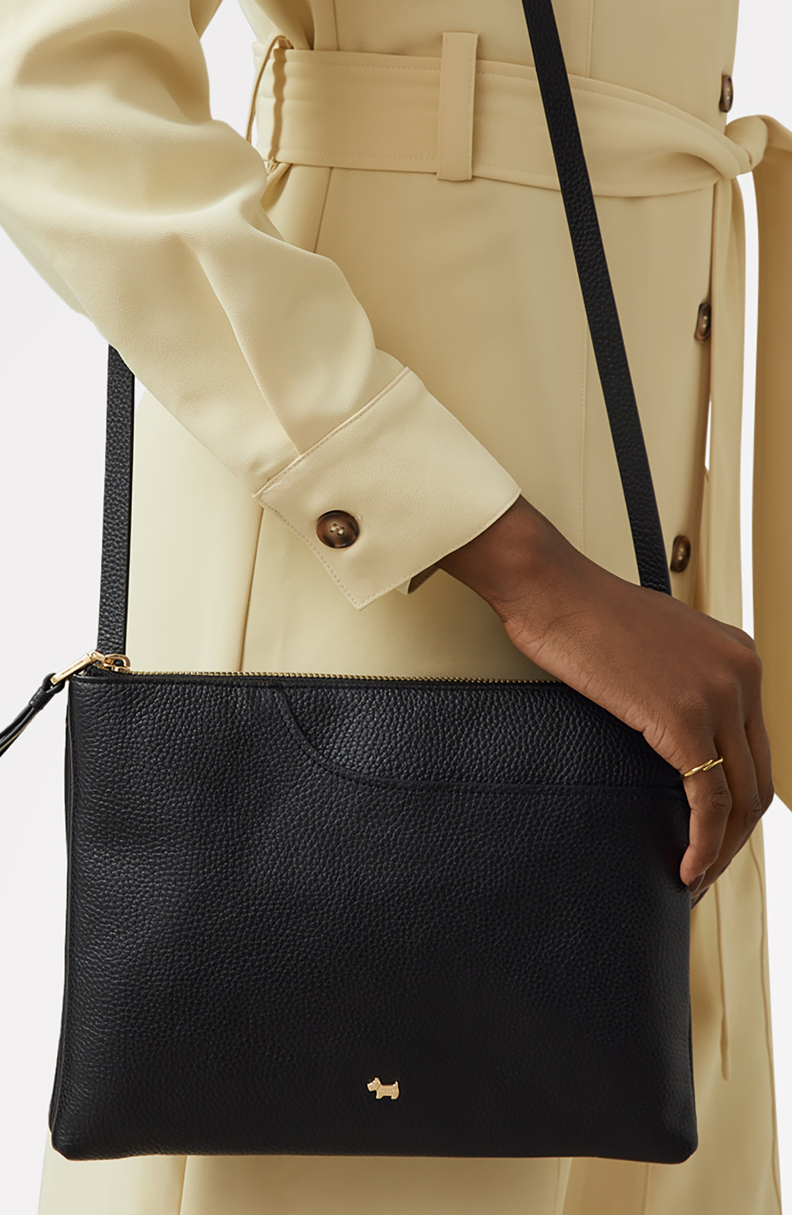 Radley Pockets Soft 2.0 Medium Crossbody Bag, Alternate, color, Black