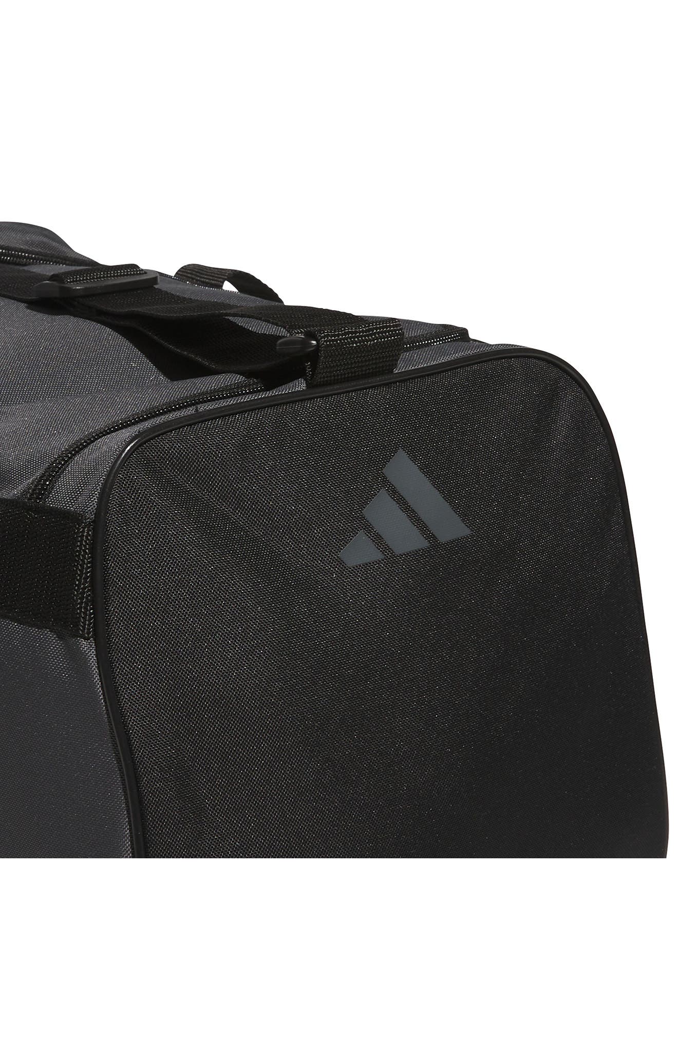 adidas Power Gym Small Duffel, Alternate, color, Team Dark Grey/ White/ Black