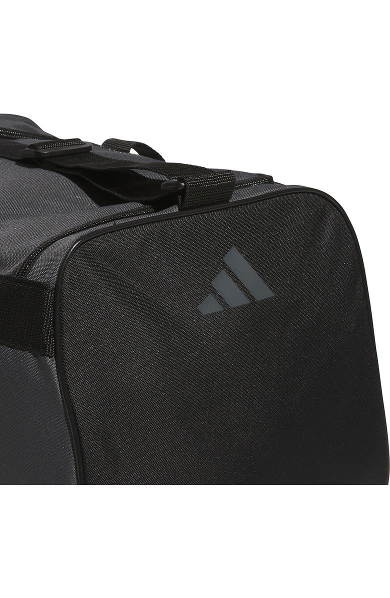 adidas Power Gym Small Duffel, Alternate, color, Team Dark Grey/ White/ Black