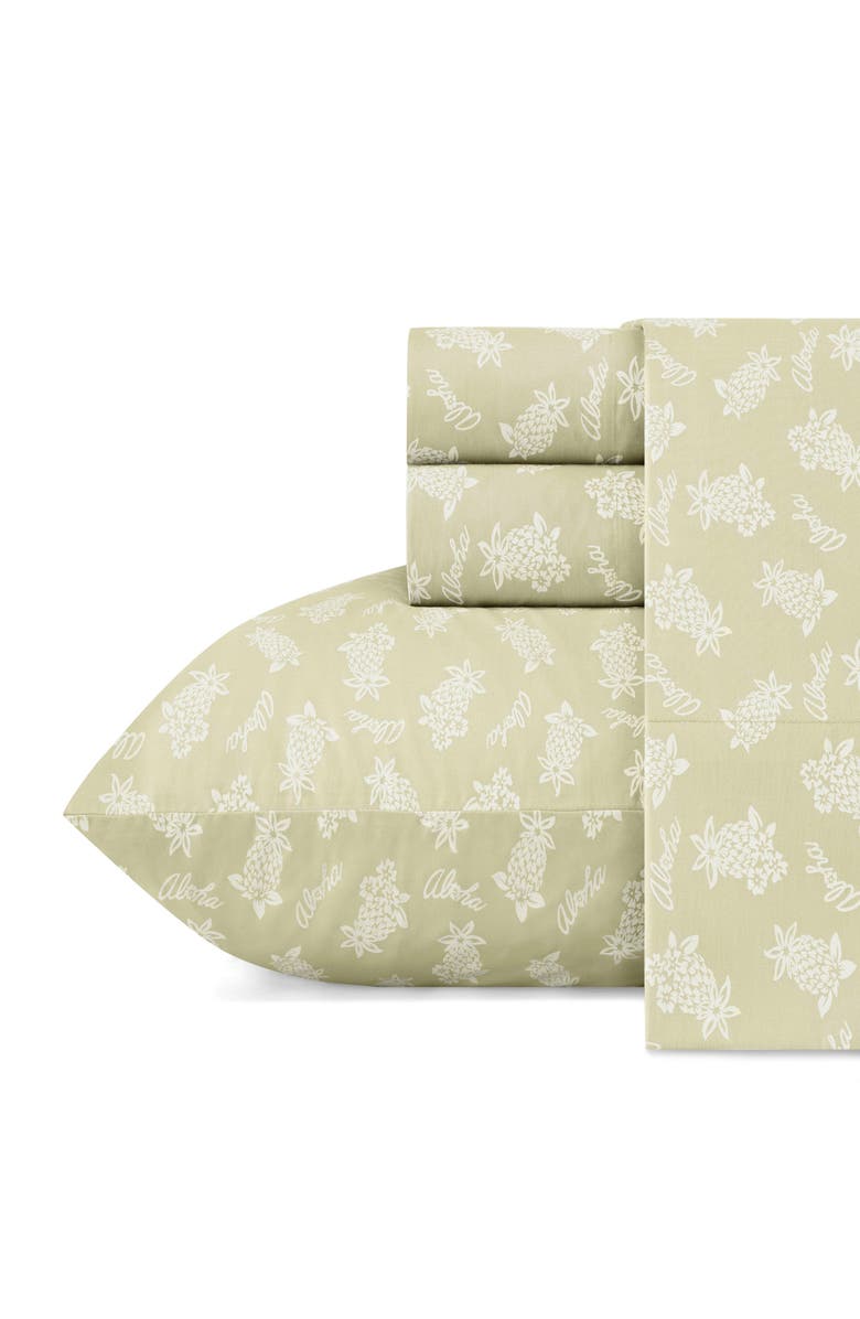 Tommy Bahama Aloha Pineapple Set of 2 Pillowcases, Main, color, 
