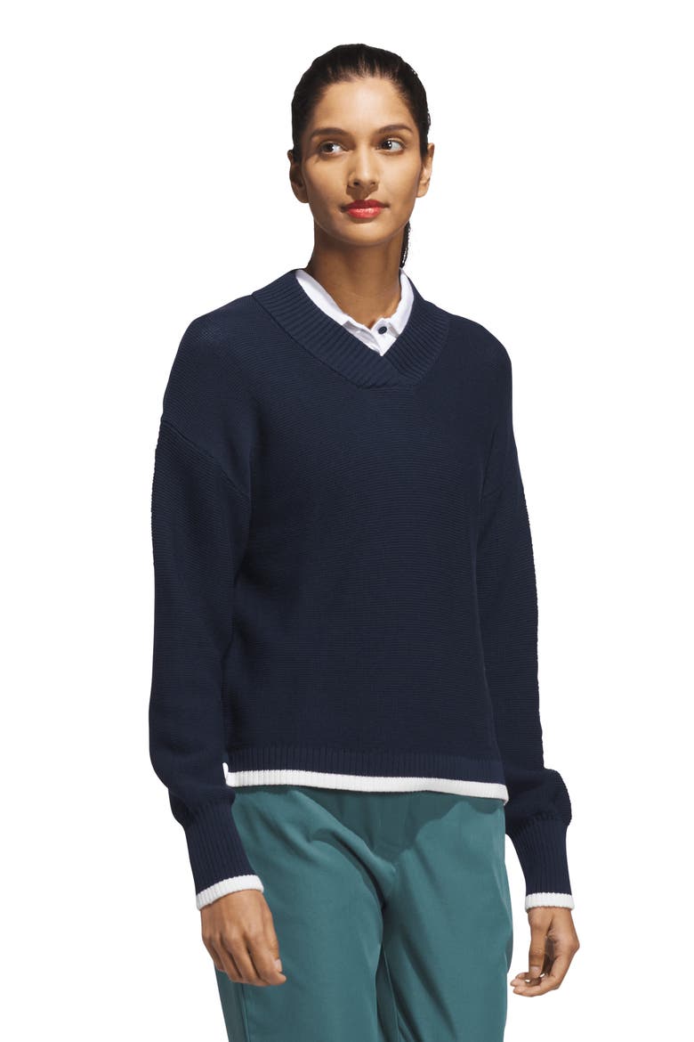 Ultimate365 Knit Sweater, Alternate, color, COLLEGIATE NAVY