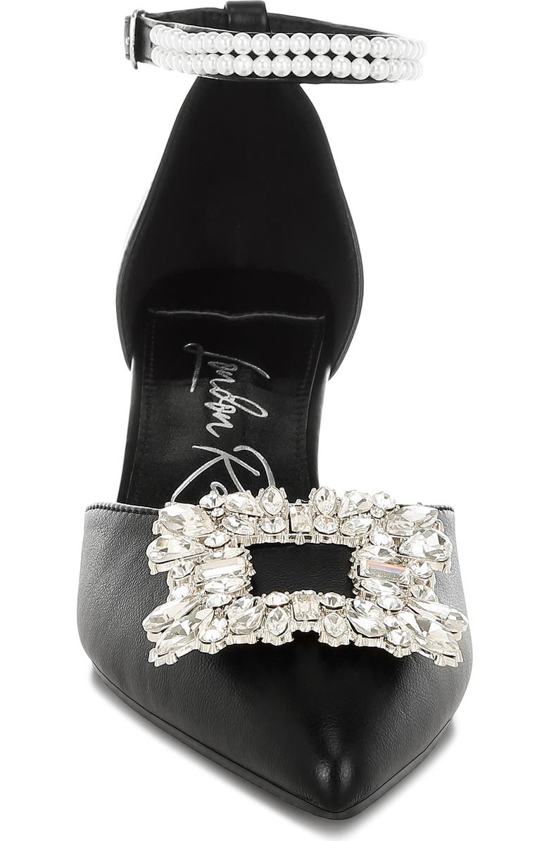 LONDON RAG Onkana Kitten Heel Sandal, Alternate, color, Black