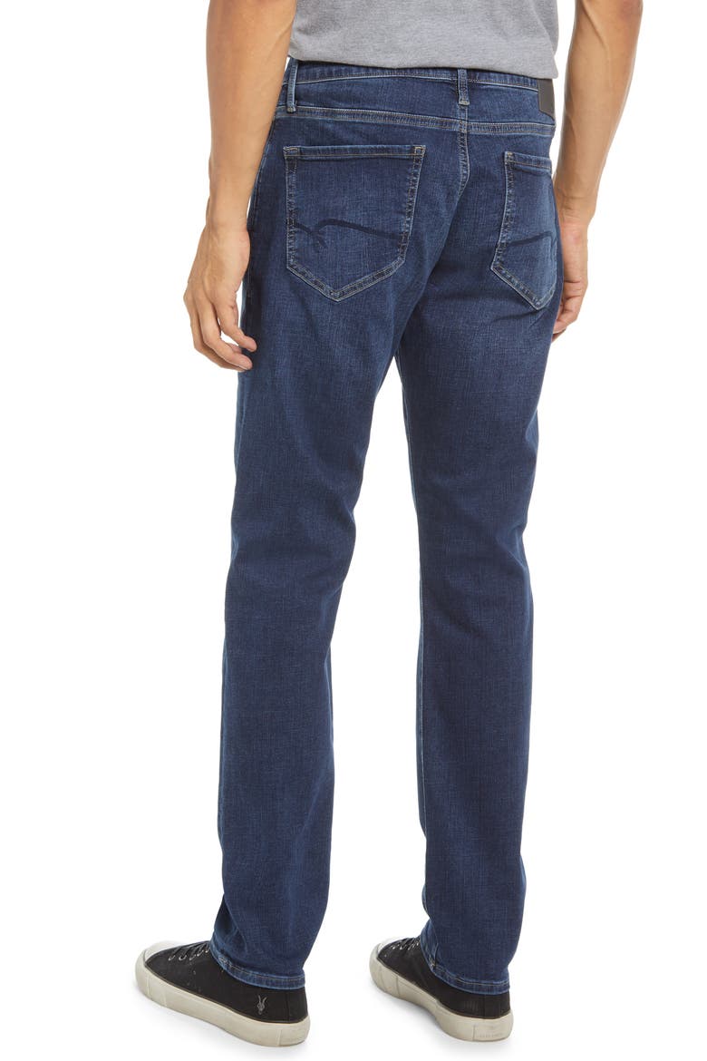 Marcus Slim Straight Jeans, Alternate, color, DEEP ORGANIC MOVE