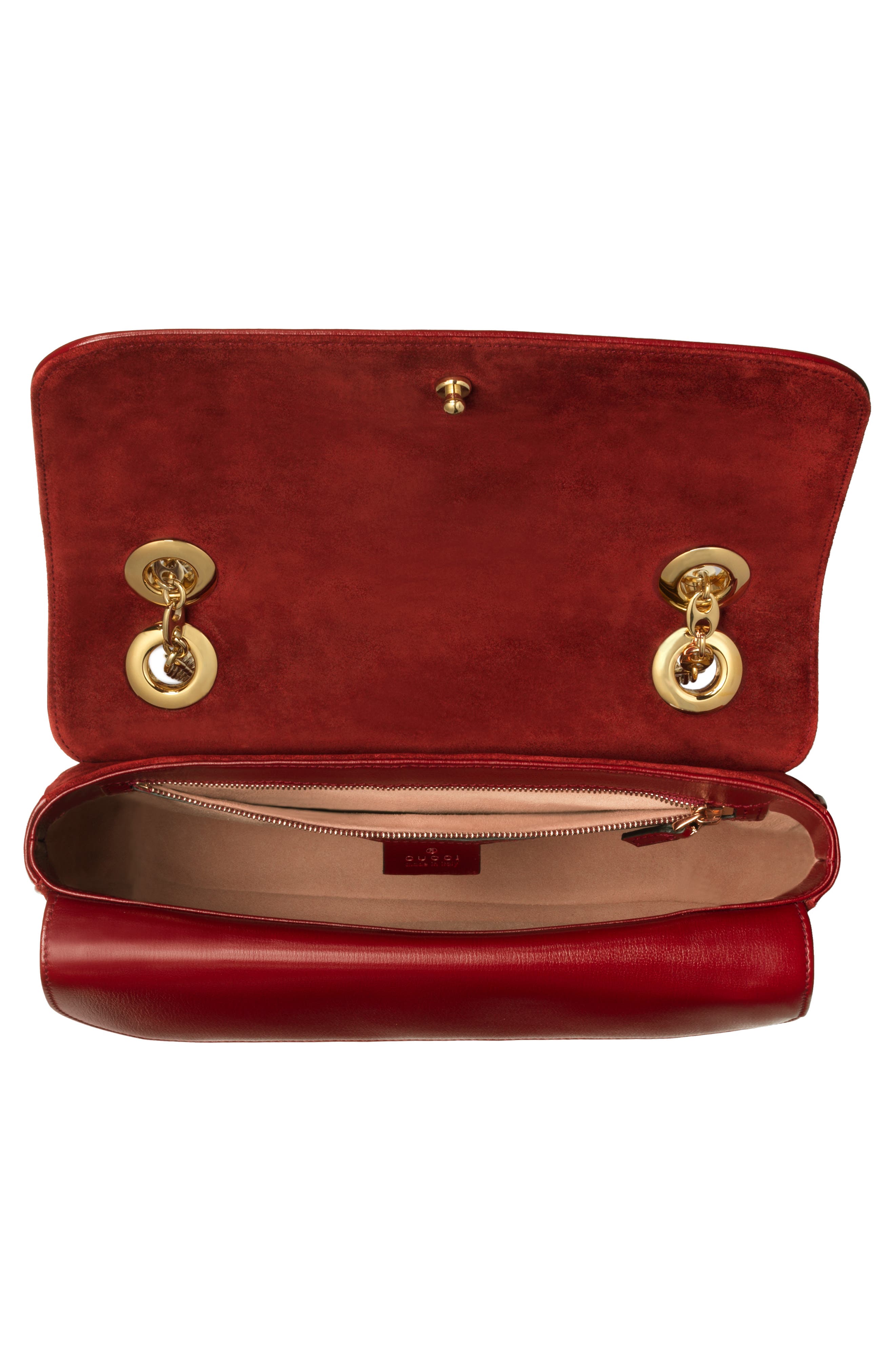 Gucci Small Suede Shoulder Bag, Alternate, color, 