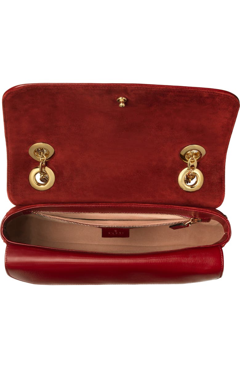 Gucci Small Suede Shoulder Bag, Alternate, color,