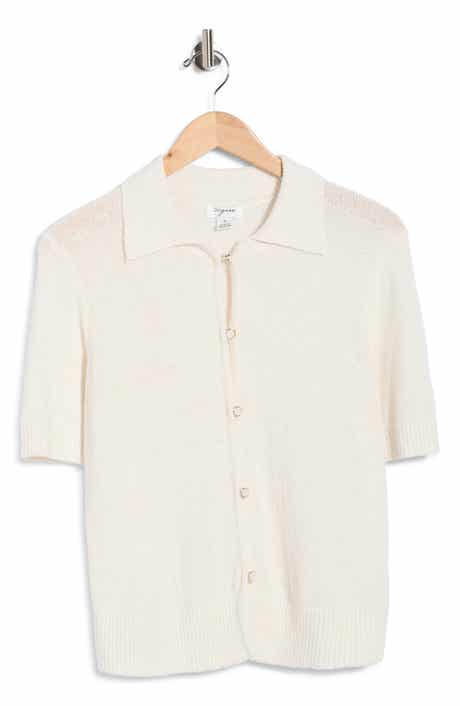 Vigoss Slub Collared Sweater