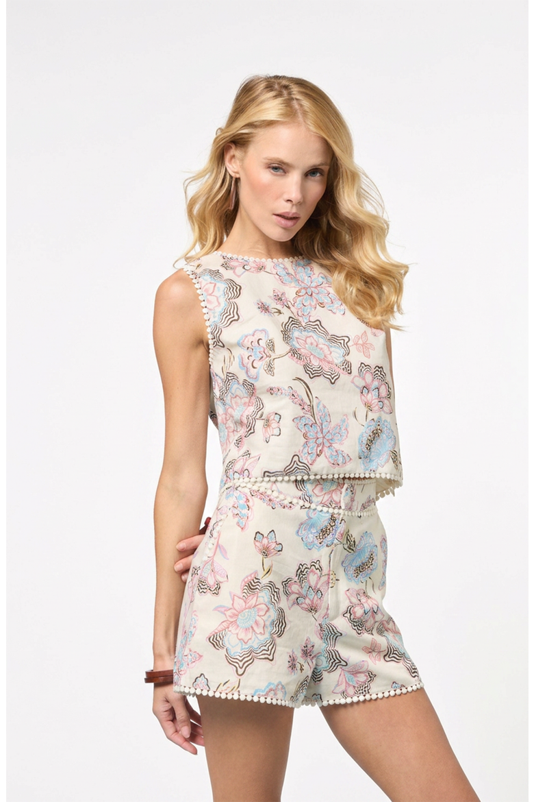 Lagos Tank, Alternate, color, Bloom