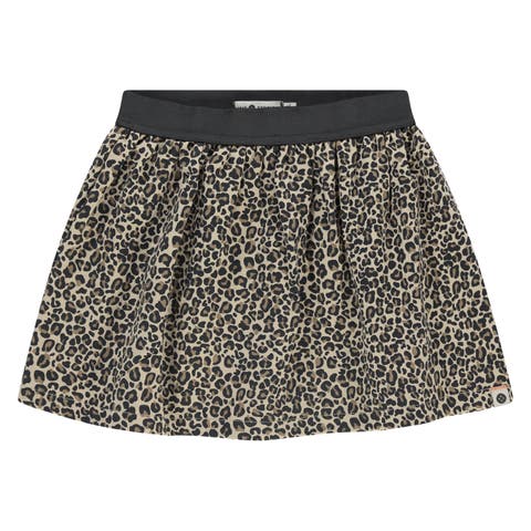 Leopard Print Skirt
