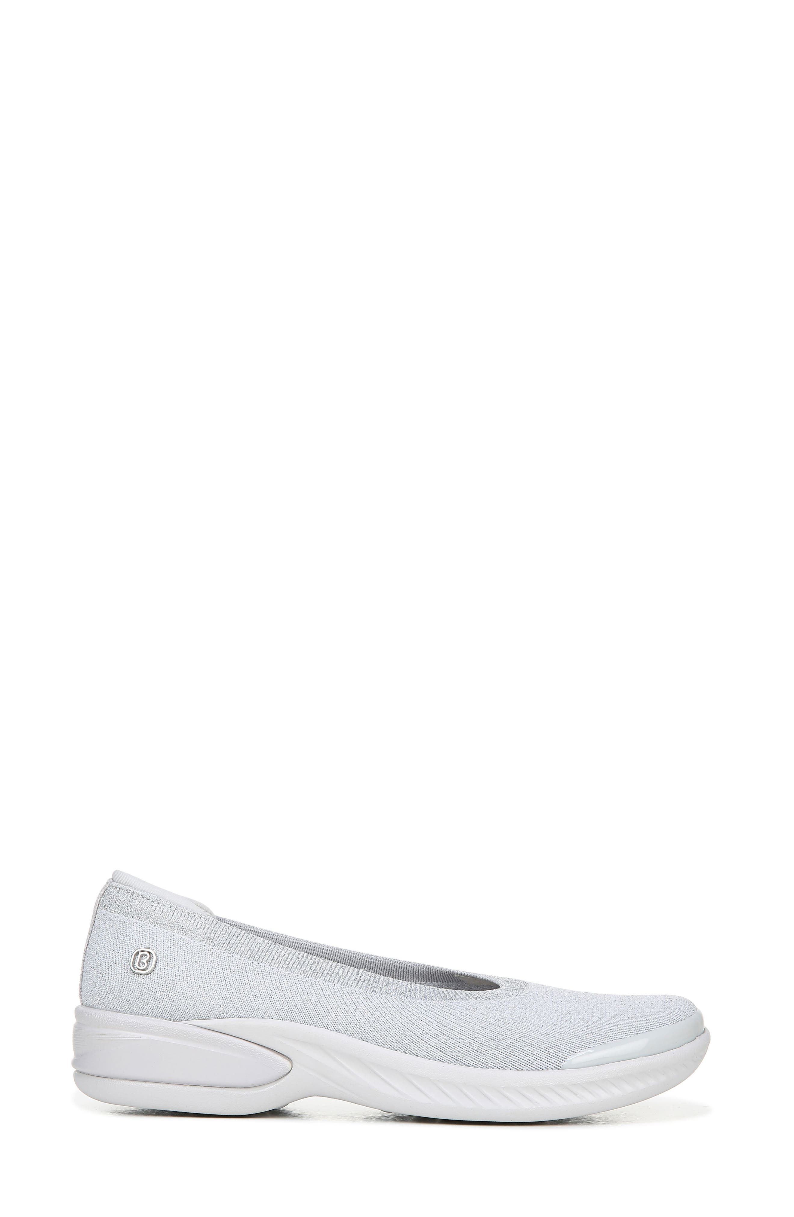 Nutmeg Knit Flat, Alternate, color, GREY SILVER FABRIC