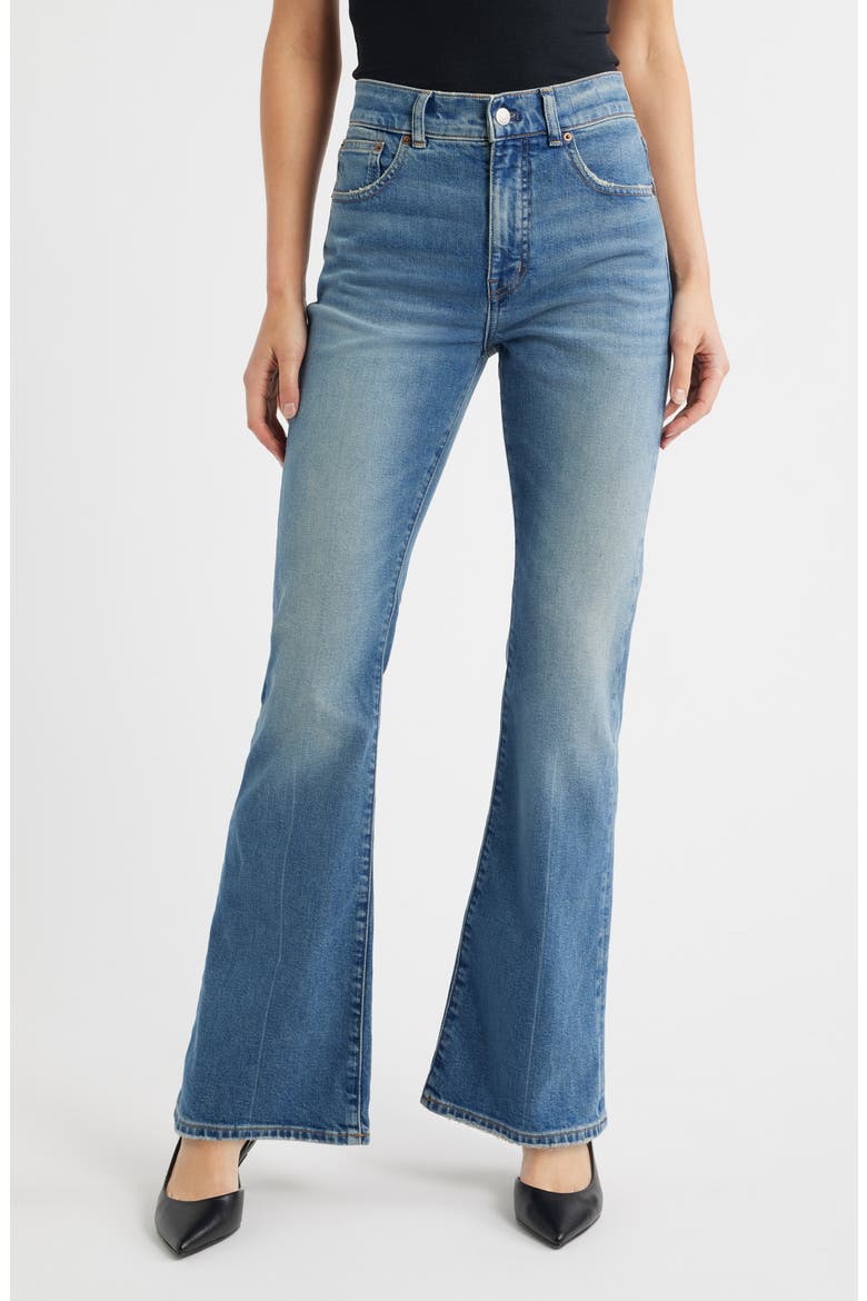 The Vintage Flare Jeans, Main, color, BOUVIER WASH