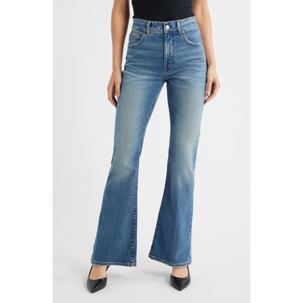 Madewell Flare Jeans In Blue