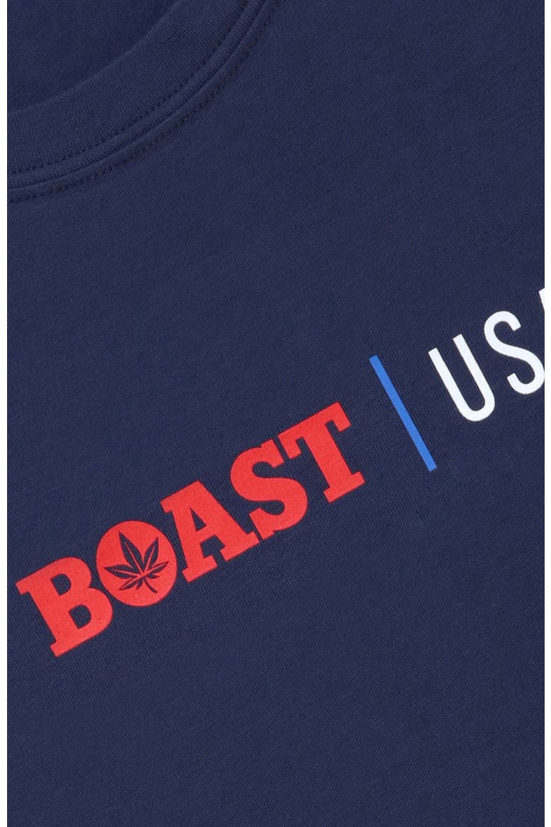 USA Tee, Alternate, color, Navy