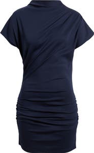 Line & Dot Archer Pleated Minidress