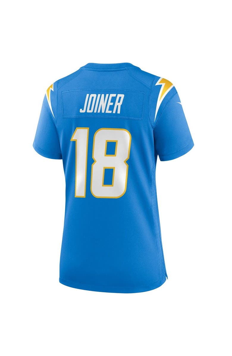 Nike Women's Nike Charlie Joiner Powder Blue Los Angeles Chargers Game Retired Player Jersey, Alternate, color, 