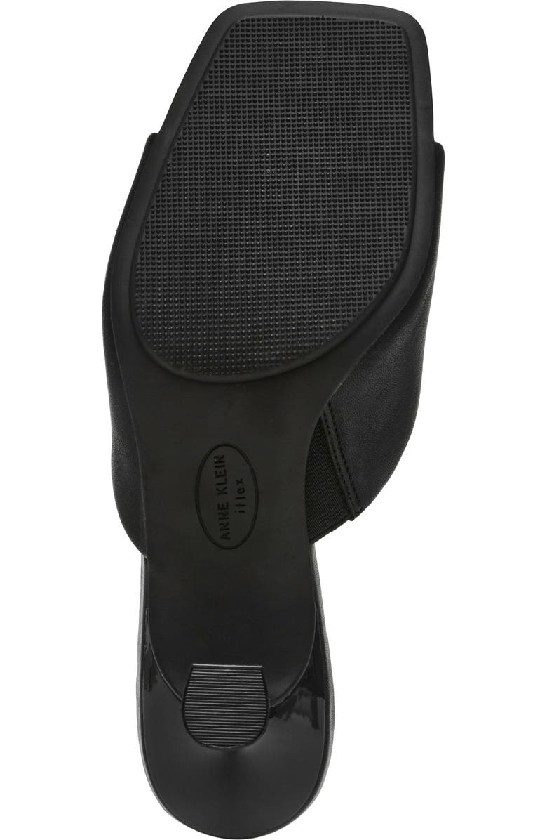 Anne Klein Jerilyn Slide Sandal, Alternate, color, Black Smooth