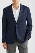 GRUNER 1949 Alfi Windowpane Check Knit Sport Coat