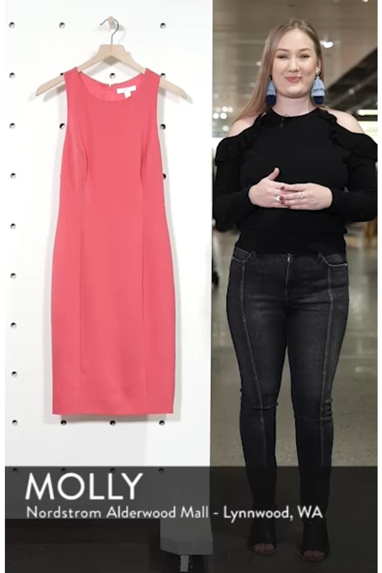 Bow Back Sheath Dress video