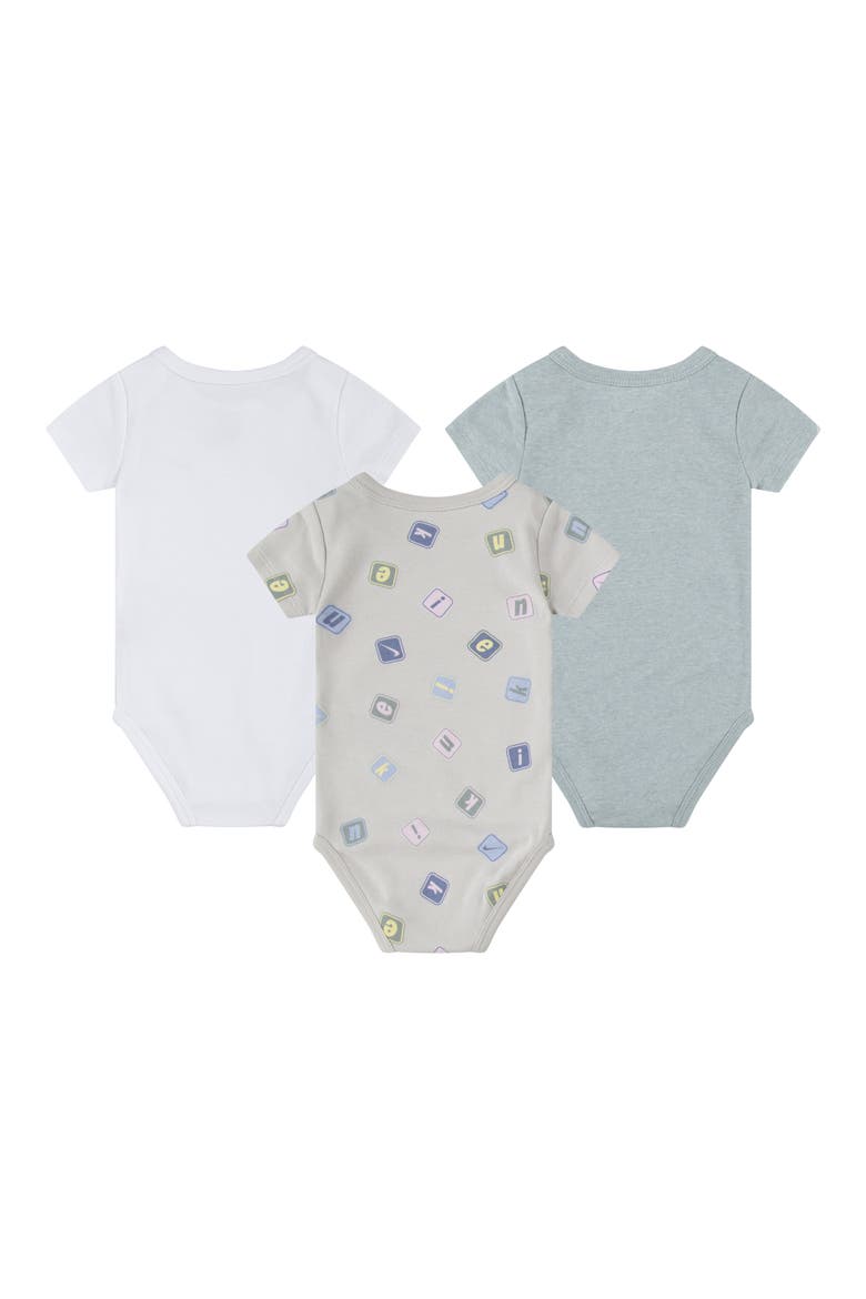 3-Pack Bodysuit, Alternate, color, LIGHT BONE
