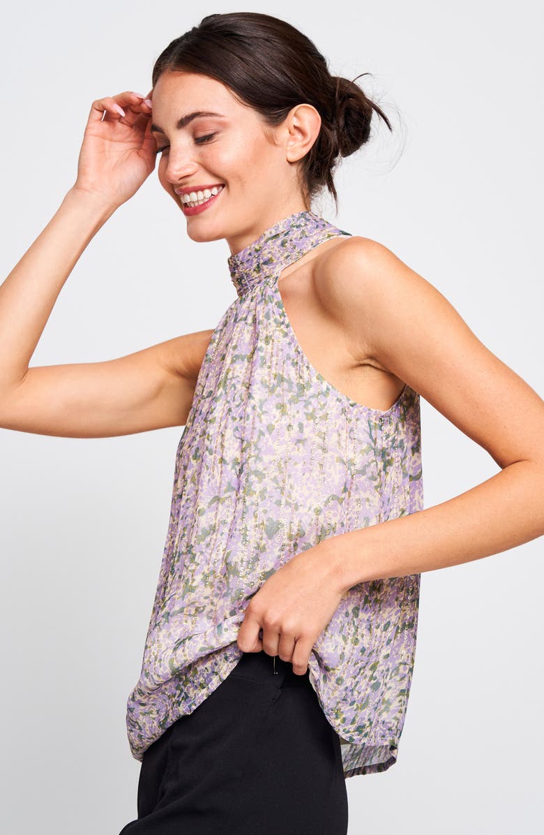 CIEBON Etna Halter Top, Alternate, color, Purple