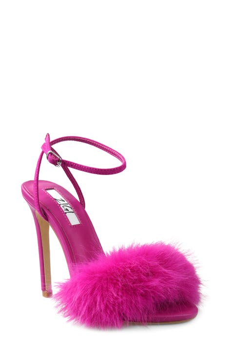 Sharrise Faux Fur Sandal