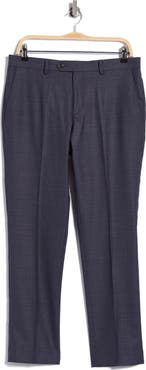 No Ordinary Joe by Ted Baker Flat Front Wool Blend Dress Pants