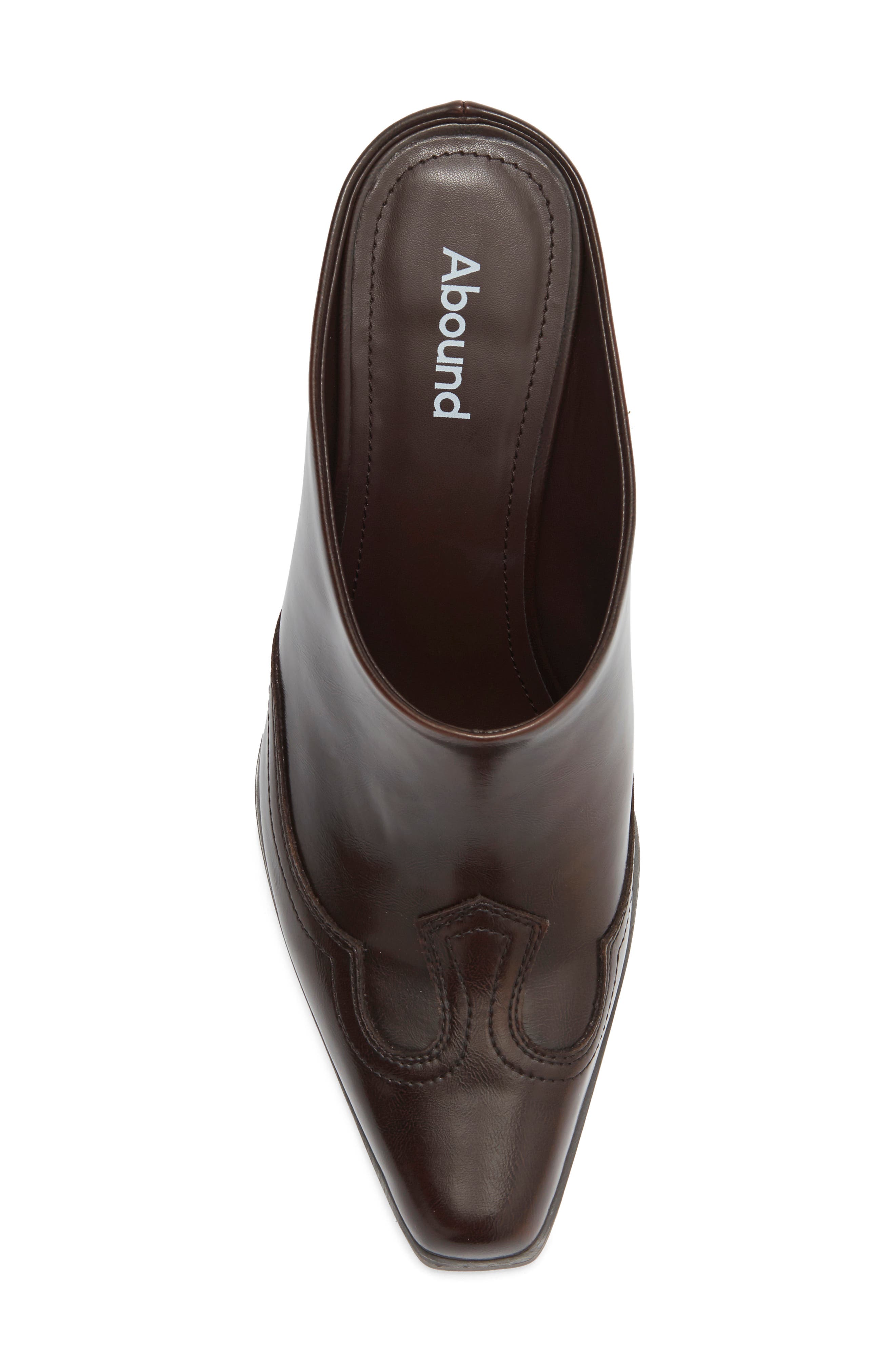 Shiloh Mule, Alternate, color, BROWN CHOCOLATE