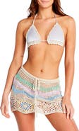 Capittana Vivi Crochet Cover-Up Miniskirt