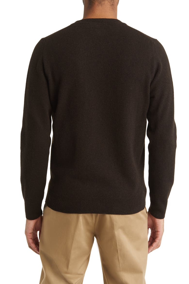 Sigfred Lambswool Sweater, Alternate, color, TRUFFLE