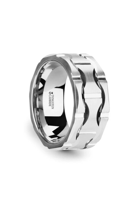 Kanye Tungsten Carbide Wedding Band