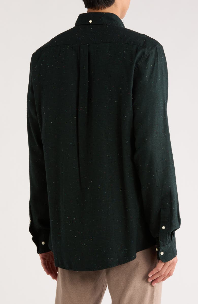 Barbour Tainsbury Tailored Fit Button-Down Shirt, Alternate, color, Seaweed