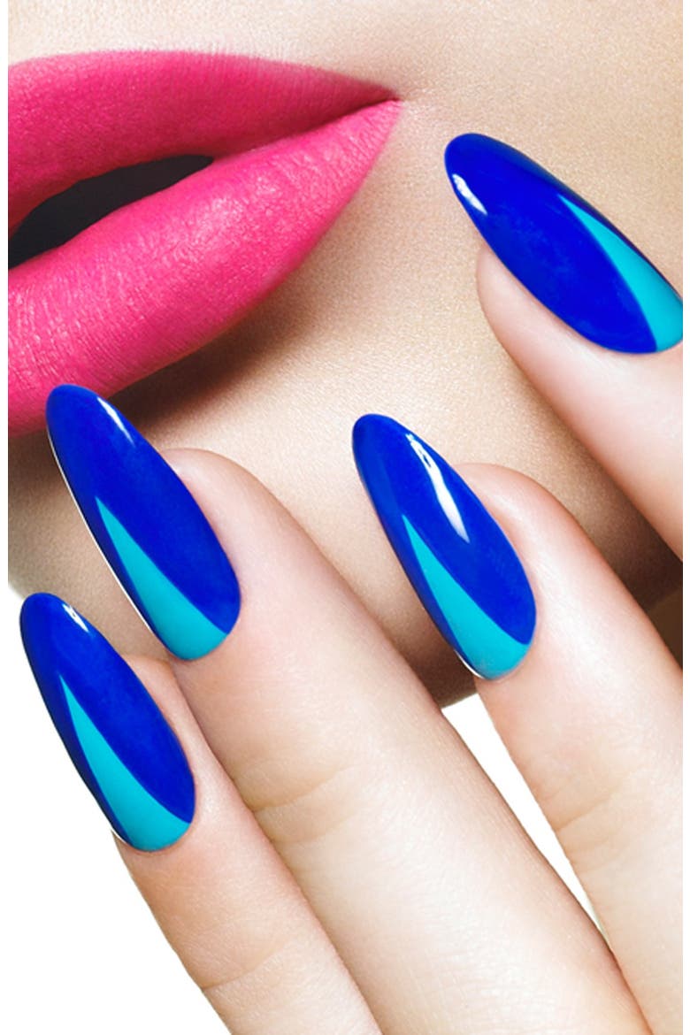 'Blue Iris' Nail Lacquer, Alternate, color, BLUE IRIS