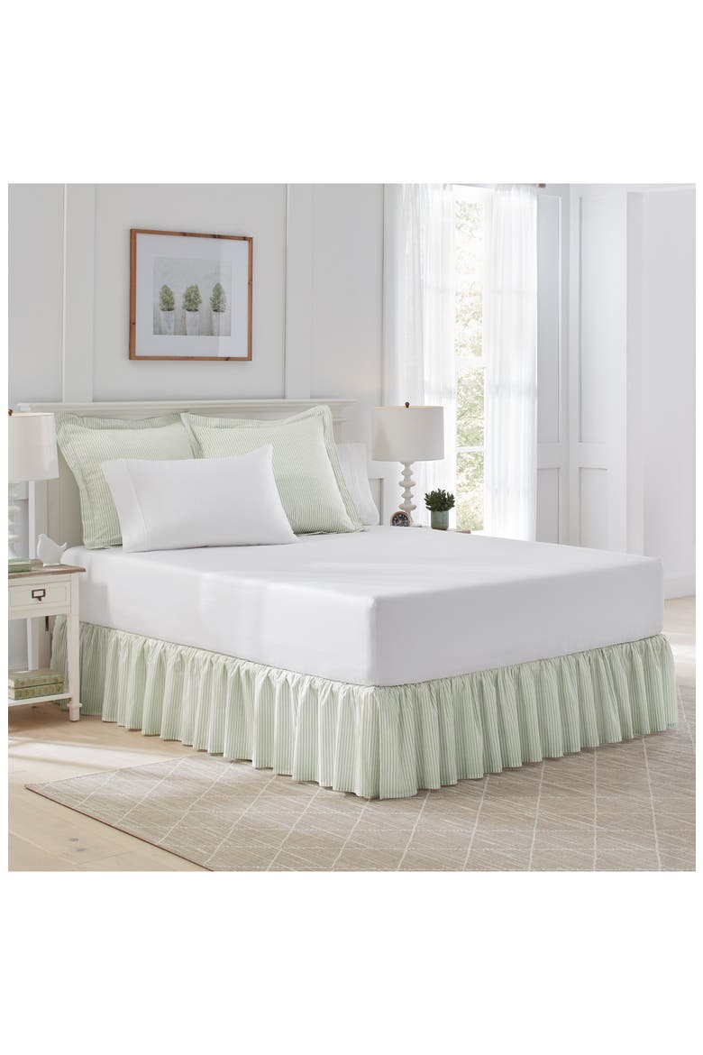 Chloe Set of 2 Euro Shams, Alternate, color, SAGE