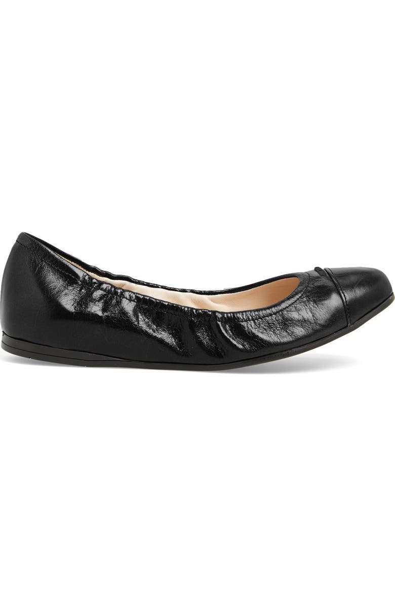 Prada 'Logo' Ballet Flat, Alternate, color,