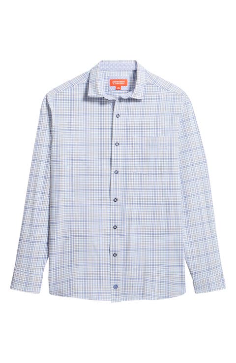XC Motion Performance Knit Button-Up Shirt