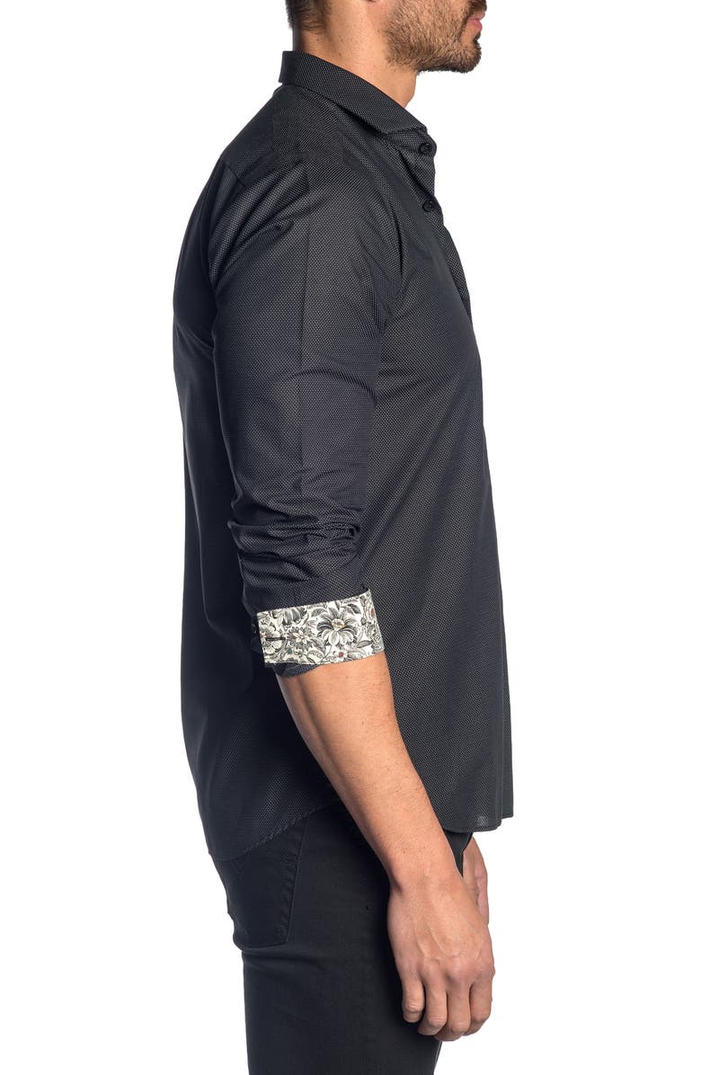 Jared Lang Slim Fit Button-Up Sport Shirt, Alternate, color, 