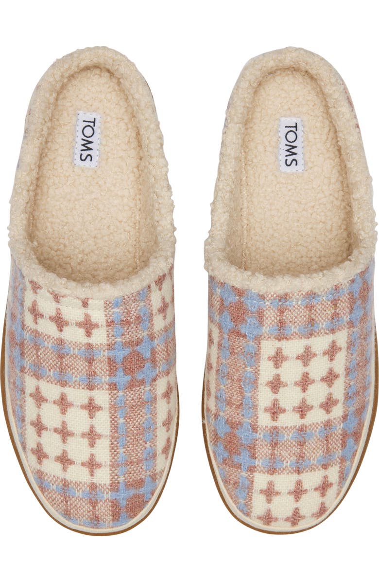 TOMS Sage Faux Shearling Scuff Slipper, Alternate, color,