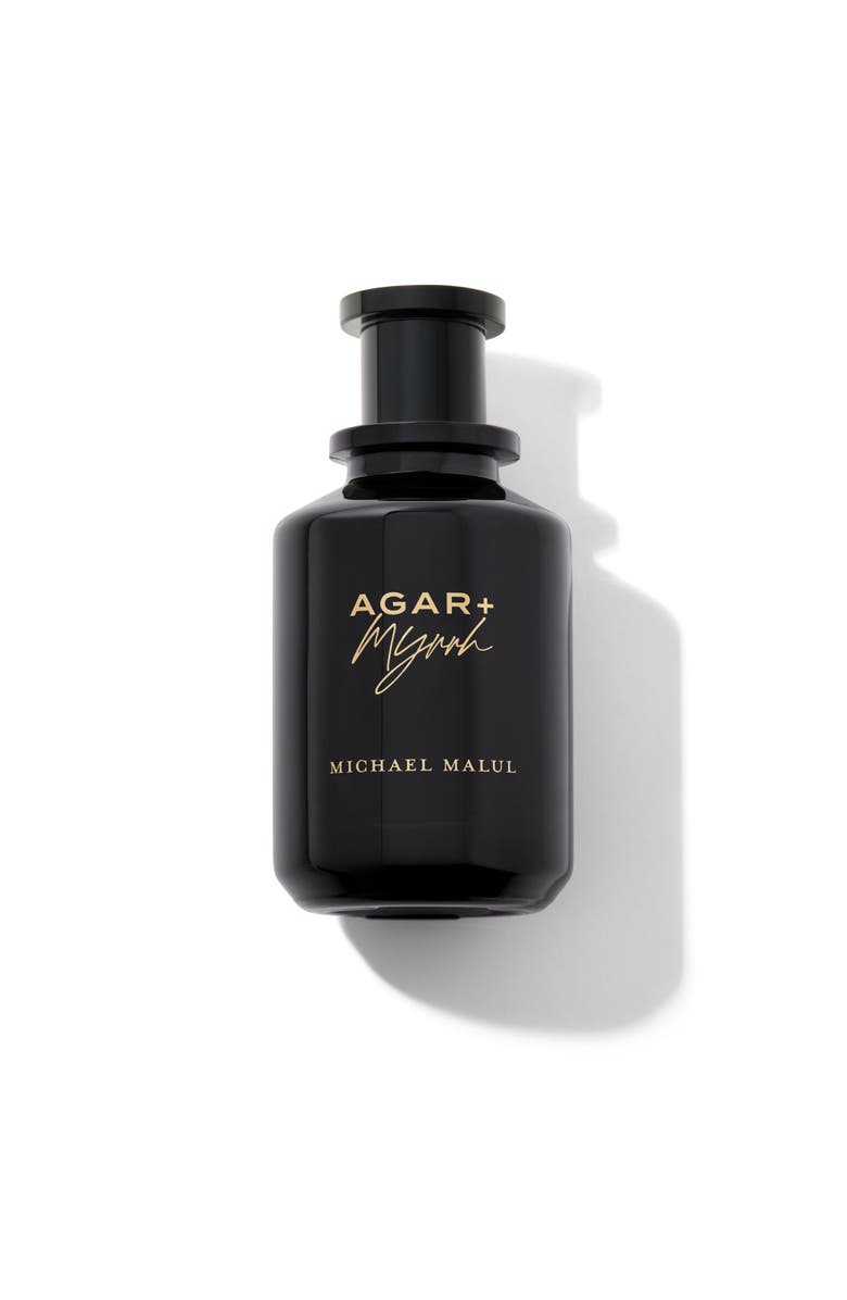 Michael Malul Agar + Myrrh 3.4oz/100mL Men's EDP, Main, color, Black