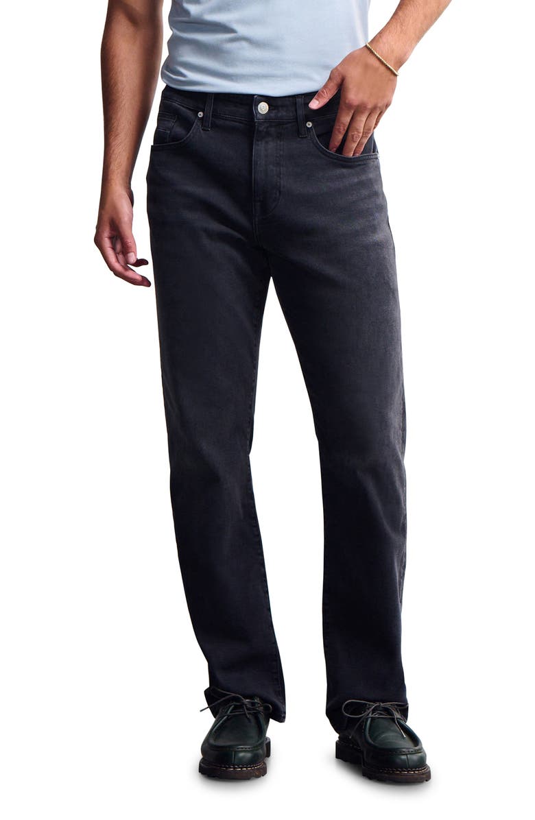 General Denim Works Roam Relaxed Straight Leg Jeans, Main, color, Smoke Denim