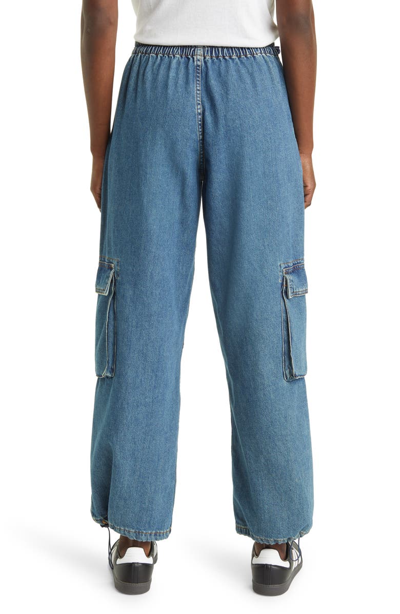 ASOS DESIGN Parachute Wide Leg Jeans, Alternate, color, 